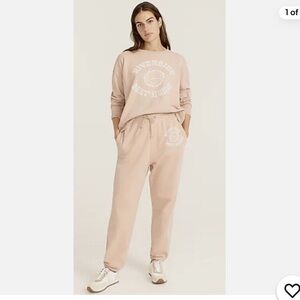 J.Crew 2 piece jogger and lounge matching set